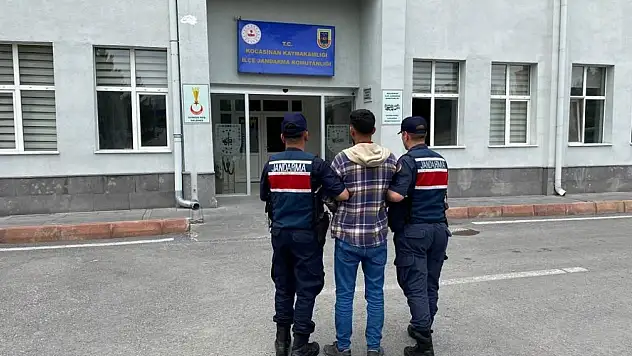 Aranan şüpheli Kayseri'de yakalandı