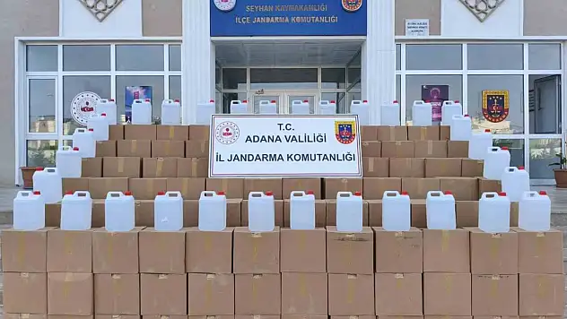 Tır dorsesinde 2 bin 920 litre ele geçirildi