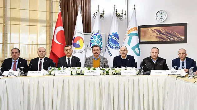 TOBB Başkanı Hisarcıklıoğlu Kayseri'de konuştu...