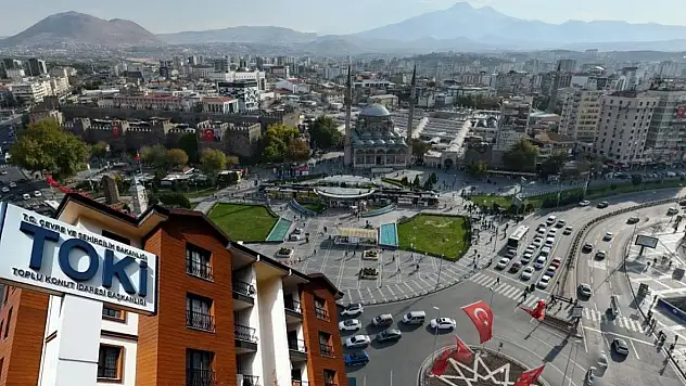 TOKİ kurasız 20 bin ev satacak! Kayseri için sayı belli oldu