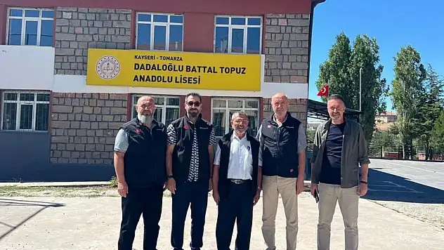 Tomarza'da anlamlı eğitim desteği! Öğrencilere okul öncesi destek
