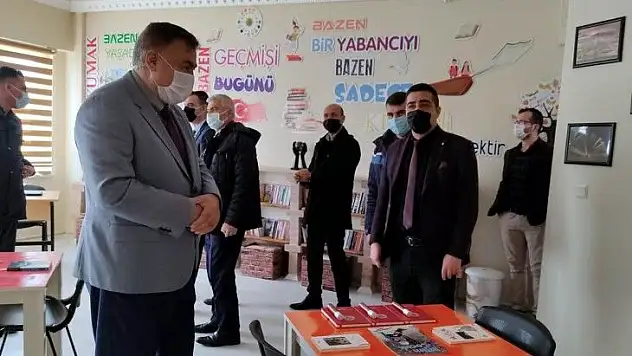 Tomarza'da Kütüphane Haftası etkinliği düzenlendi