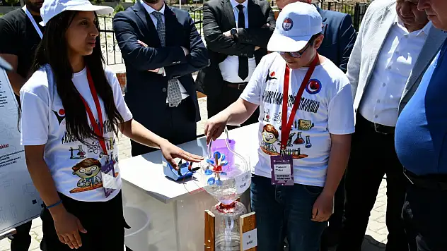 Tomarza'da öğrencilerden ilham veren projeler