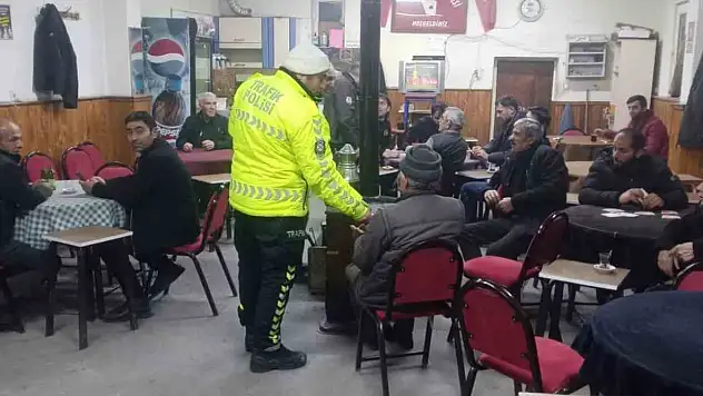 Tomarza Emniyeti'nden broşürlü bilgilendirme