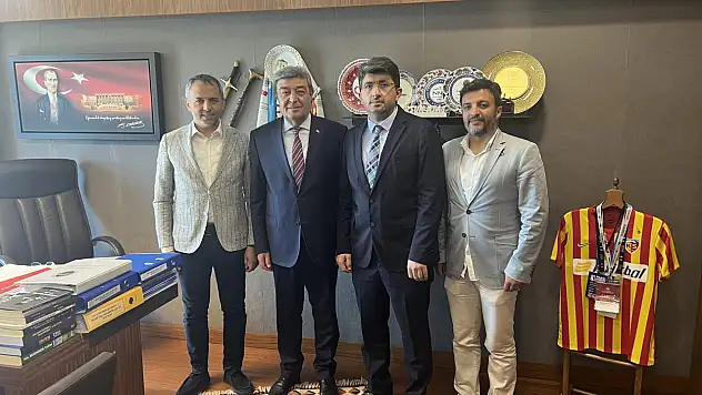 TOMTAŞ yöneticileri, Milletvekili Ataş'ı ziyaret etti!
