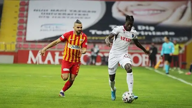 Trabzonspor ile Kayserispor 48. randevuda