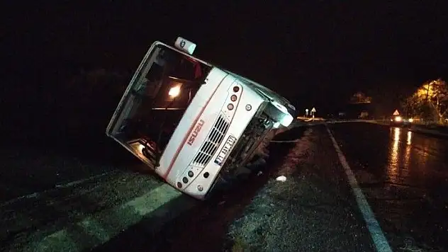 Trafik kazası 2 yaralı