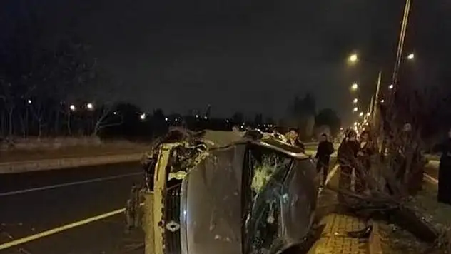 Trafik kazası yaralılar var