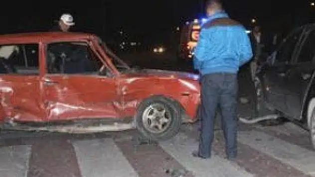 TRAFİK KAZASI: 1 YARALI
