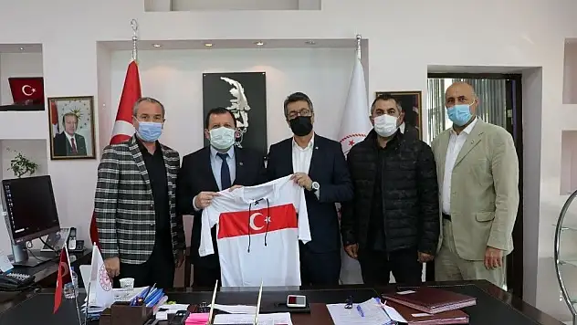 TÜFAD Kayseri Şubesi'nden Kabakcı'ya ziyaret
