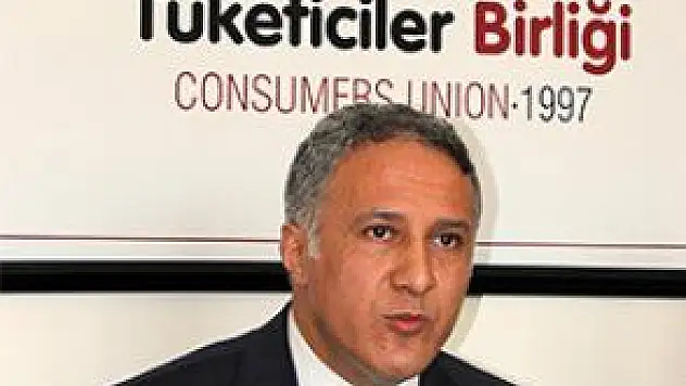 TÜKETİCİLER BİRLİĞİ GENEL BAŞKANI MAHMUT ŞAHİN: