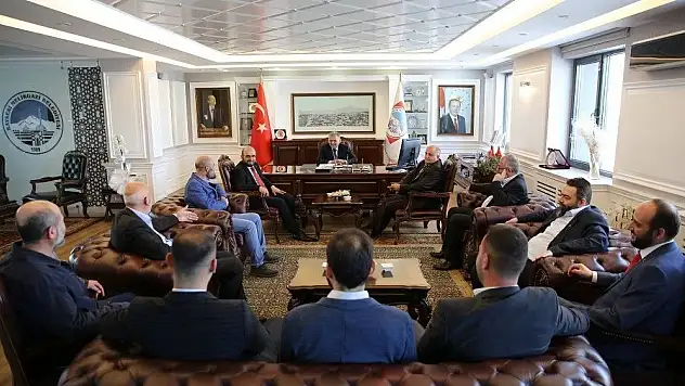 TÜMSİAD'dan Melikgazi Belediyesi'ne ziyaret
