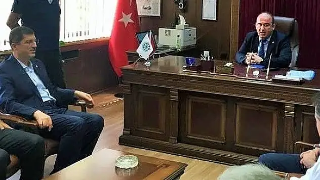 Turhal Şeker'e AK Parti'den ziyaret
