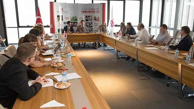Türk-Alman Üniversitesi'nden AGÜ'ye ziyaret