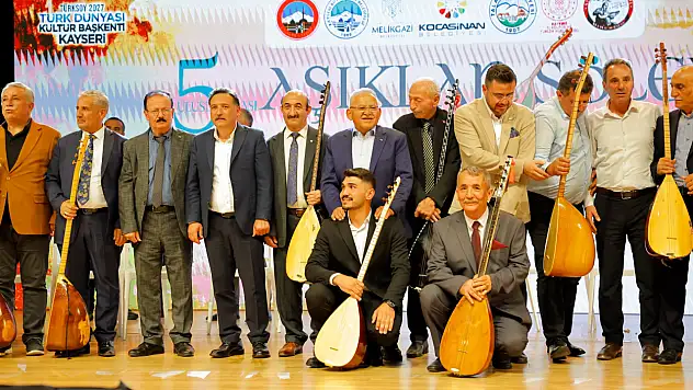 Türk dünyası kültür başkenti Kayseri'de buluştu