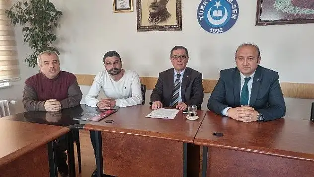 Türk Eğitim-Sen 1 Nolu Şube Başkanı Ali Benli:
