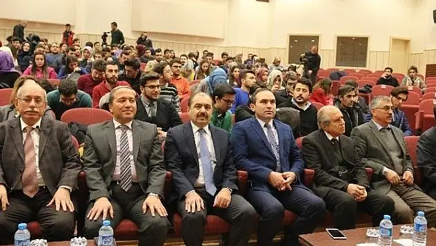 Türk Tarih Kurumu Başkanı Turan, ERÜ'de Konferans Verdi