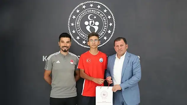 Şampiyondan Kabakcı'ya ziyaret