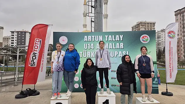 Türkiye Kupası'nda Kayseri'ye 3 madalya