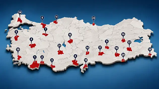 Türkiye'nin haritası değişiyor! İl sayısı 106'ya çıkıyor