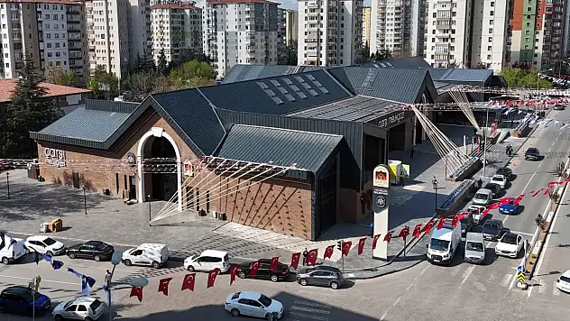 Türkiye'nin ilk gıda alışveriş merkezi Kayseri'de açıldı!