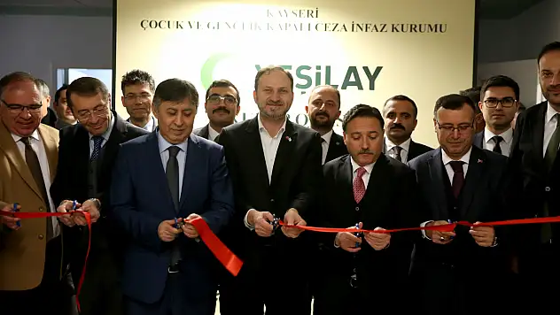 Türkiye'ye örnek projenin 64.sü çocuk cezaevine açıldı