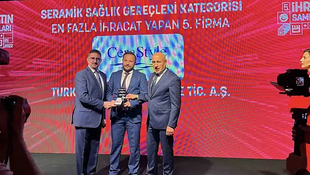 O sektörde en fazla ihracat yapan firma Kayseri'den çıktı