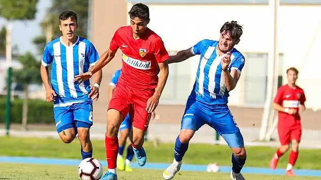U19 Süper Ligi: Kayserispor-Erzurumspor: 2-1