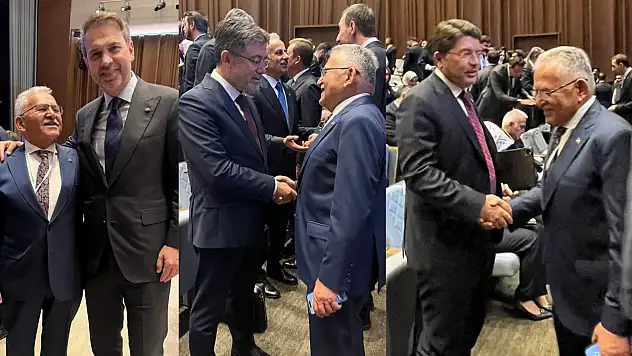 Üç Bakan bir Bakan Yardımcısı ile Başkan bakın ne konuştu!