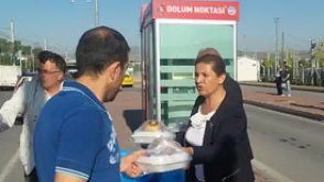 ÜÇOK GÜNÜN İLK IŞIĞI İLE ALANLARA İNDİ!