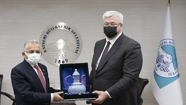 Ukrayna Büyükelçisi Kayseri'ye hayran kaldı!