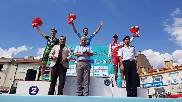 Uluslararası Yol Bisiklet Yarışması'nın Develi Etabı Tamamlandı