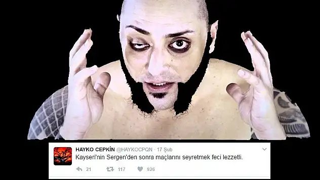 Ünlü sanatçıdan Kayserispor övgüsü