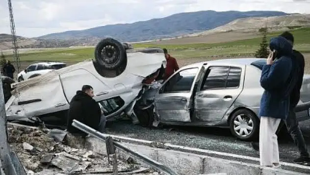 Ürgüp kavşağında kaza