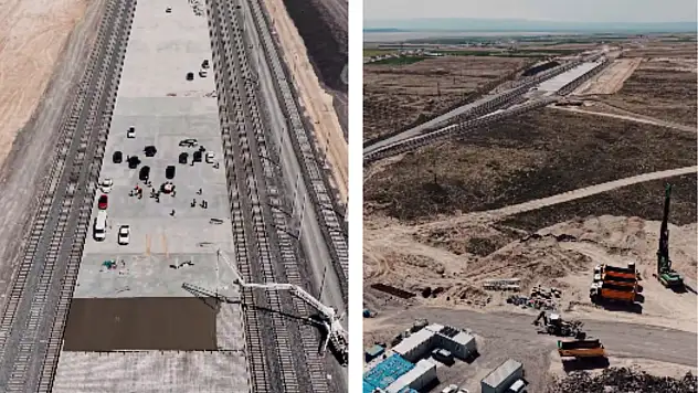 Vali Çiçek, 'çok az kaldı' diyerek duyurdu: Alt yapının yüzde 85'i tamamlandı