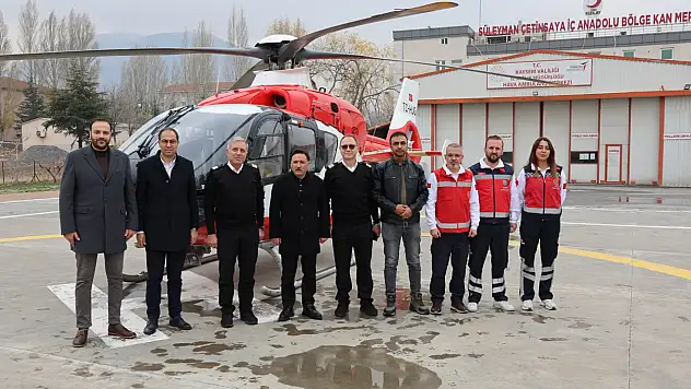 Vali Çiçek Hava Ambulans Merkezini ziyaret etti