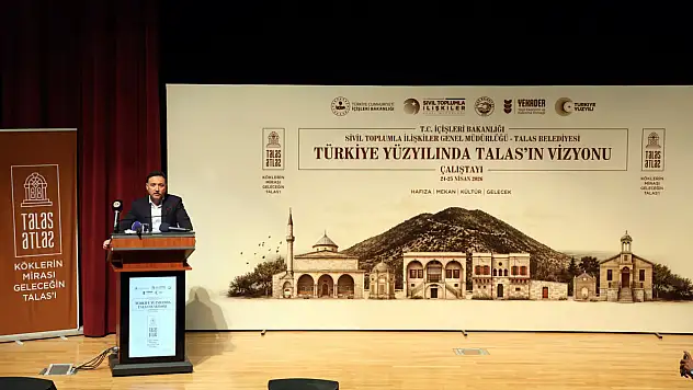 Vali Çiçek: Talas olmazsa Kayseri öksüz kalır