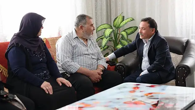 Vali Çiçek'ten şehit ailelerine ziyaret