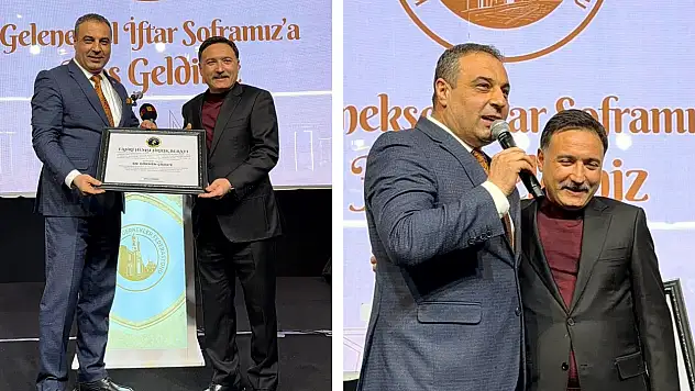 Vali Gökmen Çiçek Akıncılar'ın fahri hemşehrisi oldu