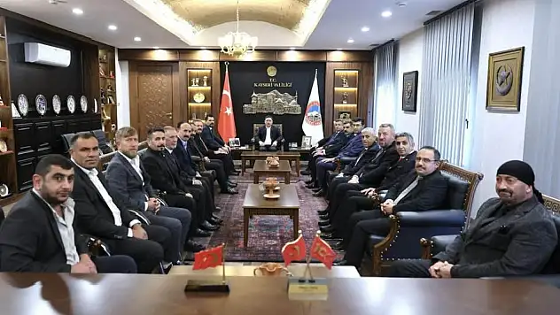 Vali Gökmen Çiçek'e taziye ziyaretleri sürüyor