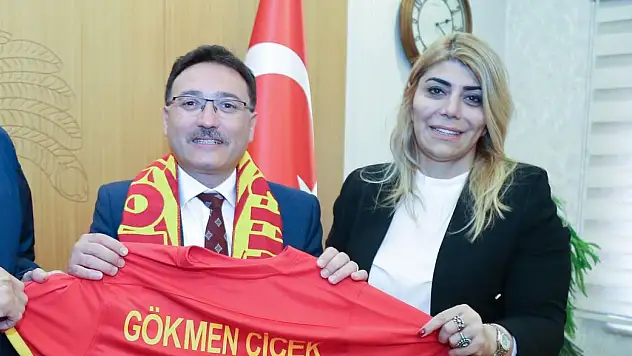 Vali Gökmen Çiçek, Kayserispor için...