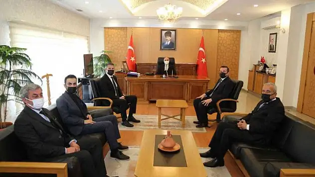 ASKF'dan, Vali'ye ziyaret...