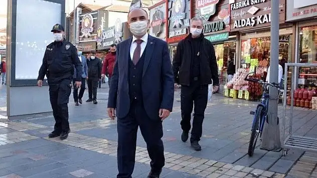 Vali, denetime çıktı!
