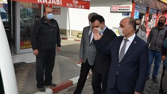 Vali Günaydın Sarız ve Pınarbaşı'da Muhtarlarla Buluştu