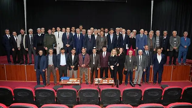 Vali Kamçı İncesu'da muhtarlarla buluştu
