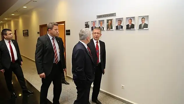 Vali Kamçı KCETAŞ'ı ziyaret etti