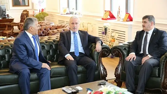Vali Süleyman Kamçı, Başkan Büyükkılıç'tan 