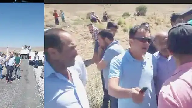 Vatandaş yol kesti!