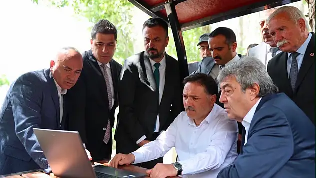 Vekil Ataş söz verdiği çalışmanın başladığını duyurdu