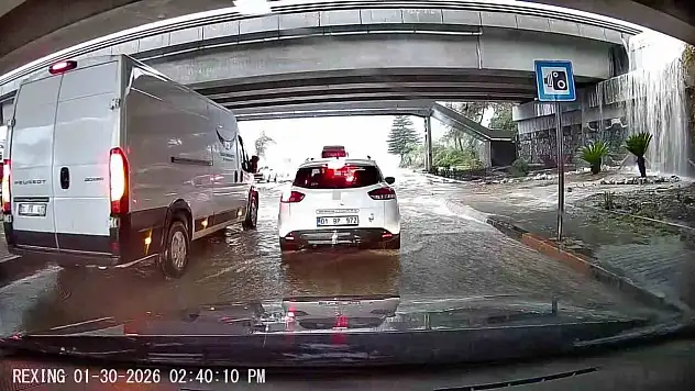 Adana'da metrekareye 72 kilogram yağış düştü